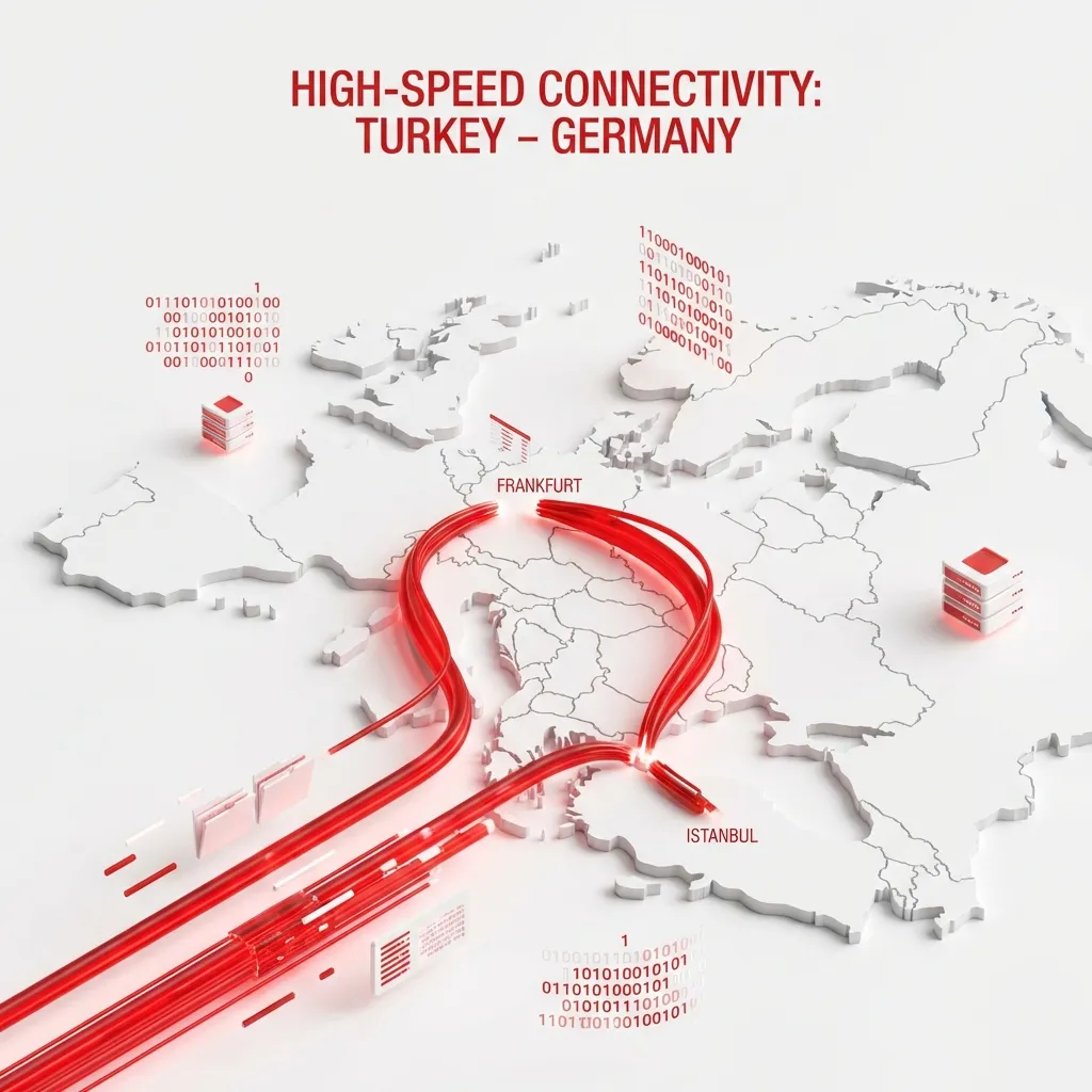 Almanya ve Türkiye Arası Yüksek Hızlı VDS Bağlantısı