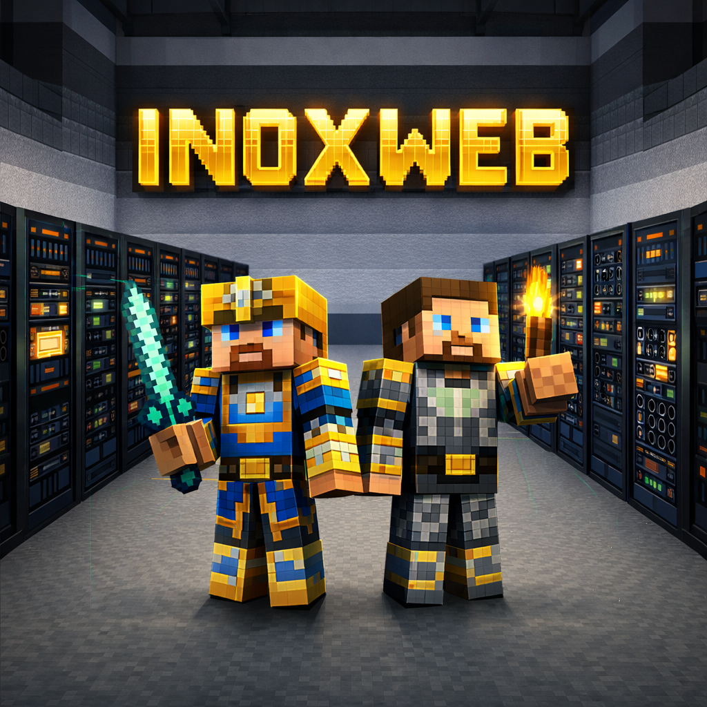 İnoxweb Minecraft VDS Kontrol Paneli ve Sunucu Yönetimi Arayüzü